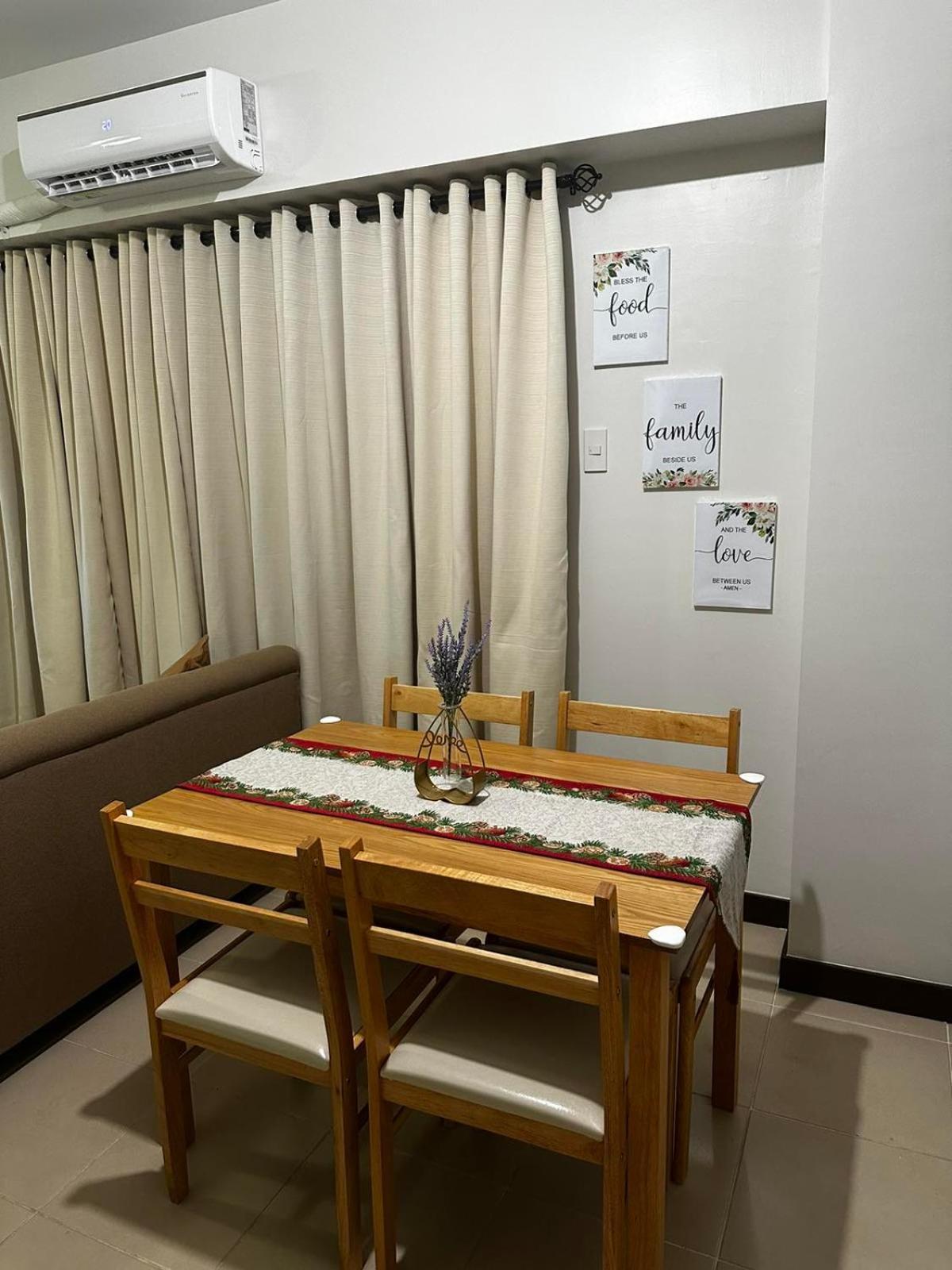 2 Bedroom Condo Unit Near Sm Bf & Naia At The Atherton By Dmci With 2 Balcony Paranaque City Exterior photo